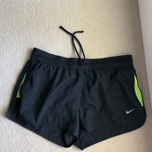 Nike black drawstring running shorts - Picture 1 of 6